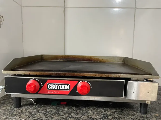 Chapa Lanche E Churrasqueira À Gás 64x40 Cm Fg06 Croydon