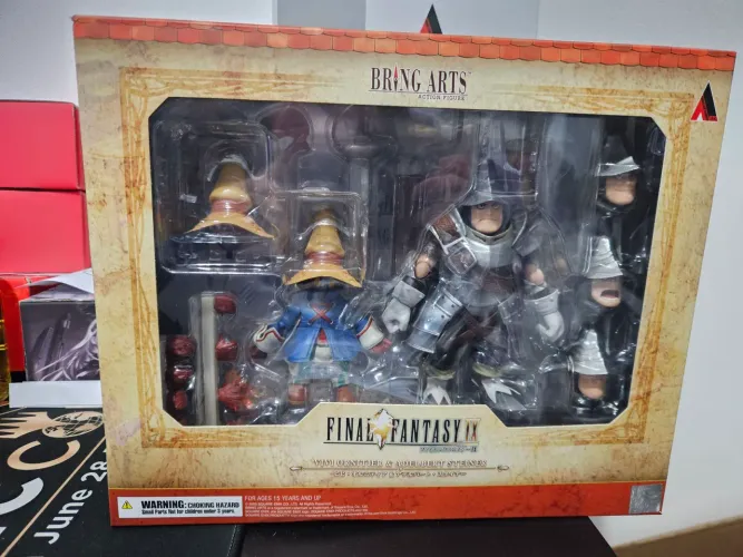 Action Figure Final Fantasy 9 Bring Arts Vivi e Steiner Original 