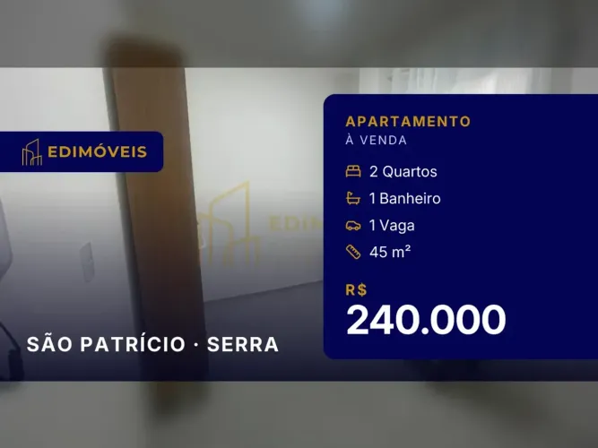 São Patrício: Apartamento 2 quartos com portaria 24h e lazer para a família