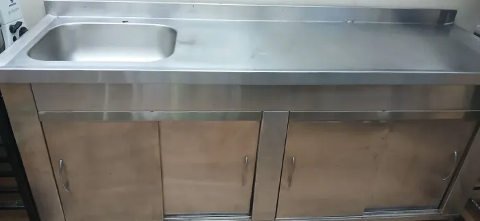 Balcão pia em Inox