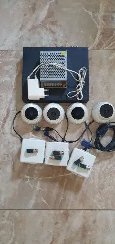 KIT DVR 4 CÂMERAS 