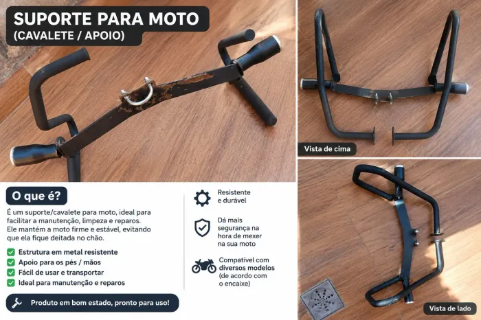 Cavalete Para Moto em otimo estado 