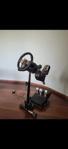 Kit Volante Logitech G27 + Suporte
