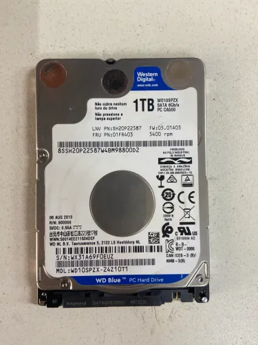 Hd 1 TB saudável