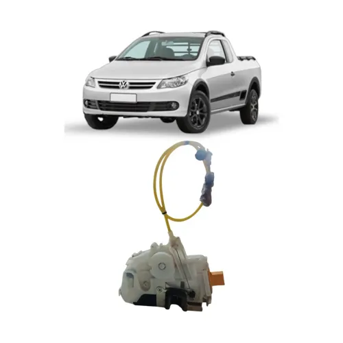 Fechadura Porta Dianteira Esquerda Vw Saveiro 2010