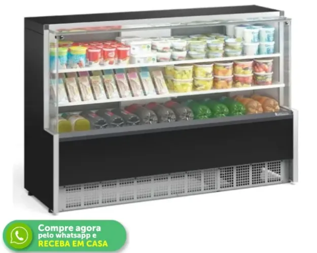 Balcão Refrigerado 1,75M 2 Placas Gelopar