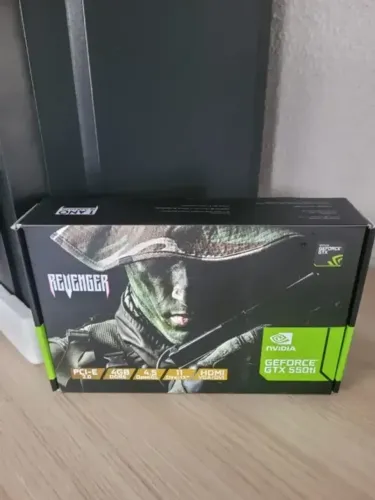 Placa video geforce gtx 550ti 4gb ddr5 hdmi vga dvi nova lacrada so 449 temos ssd novo