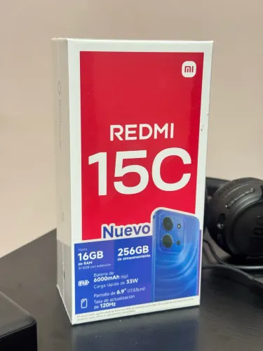 Xiaomi Redmi 15C 256GB / 16GB RAM (8GB+8GB Boost) - Tela 120Hz -
