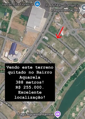 Terreno bairro Aquarela Hamoa