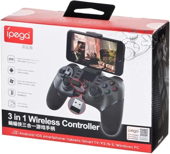 Controle Ipega PG- 9076 3 em 1