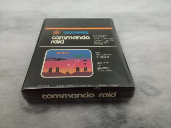 Cartucho Atari 2600 Commando Raid