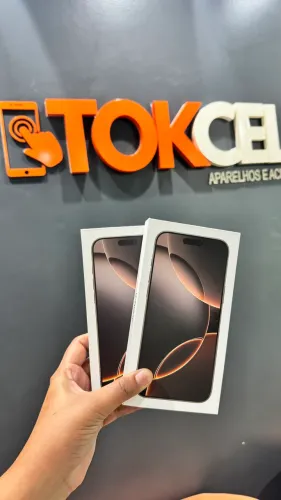 iPhone 16 Pro Max Novo Lacrado Garantia Apple Loja Física