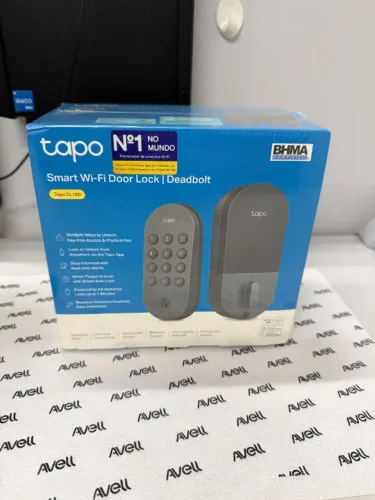 Fechadura Digital TP-Link Tapo DL100, Lacrada com NF e garantia