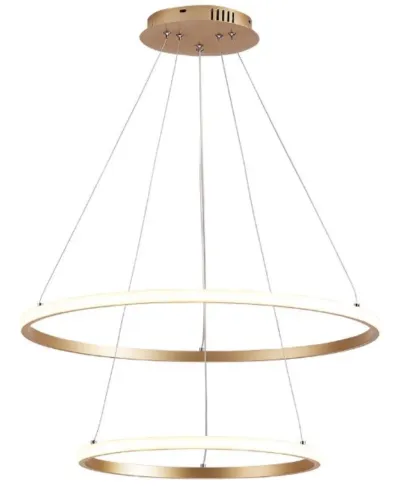 Lustre Pendente Luminária Anel