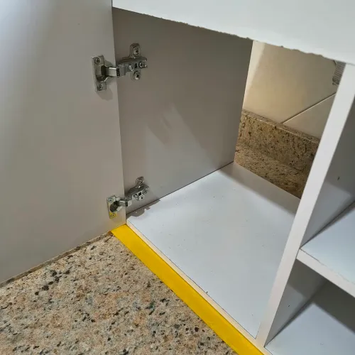 Kit De Banheiro Gabinete Com Espelho Balcao Cuba e torneira