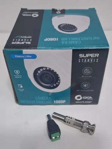 Camera Infravermelha 1080p - Giga c/ conectores.