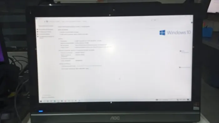 ALL-IN-ONE AOC EVO V20 Intel Celeron DC J1800 2.41GHZ (2.58Ghz), 4GB, SSD 120GB, TELA 19,5
