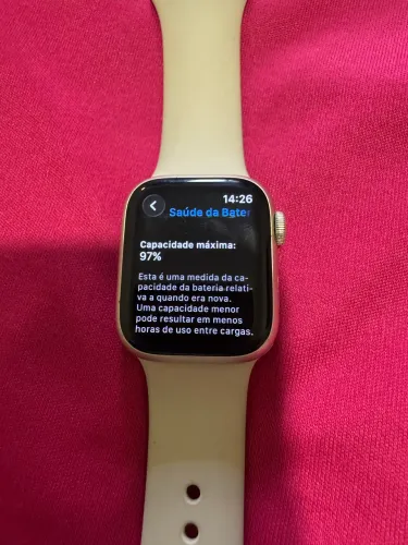 apple watch S8 41mm starlight