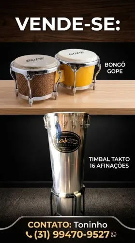 Vendo Bongor Gope e Timbal Takto 