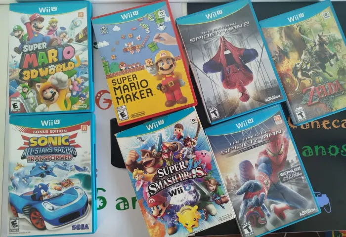 Jogos Nintendo WII U (leia a descrição)
