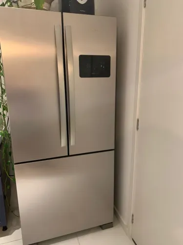 Geladeira Brastemp BRO85MK 559L Frost Free French Door Portas Inox - 220V