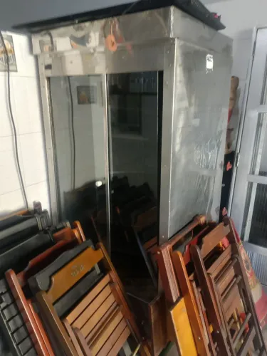 Máquina de frango giratória *