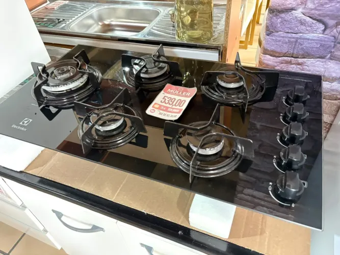Fogão Cooktop Eletrolux de 5 Bocas