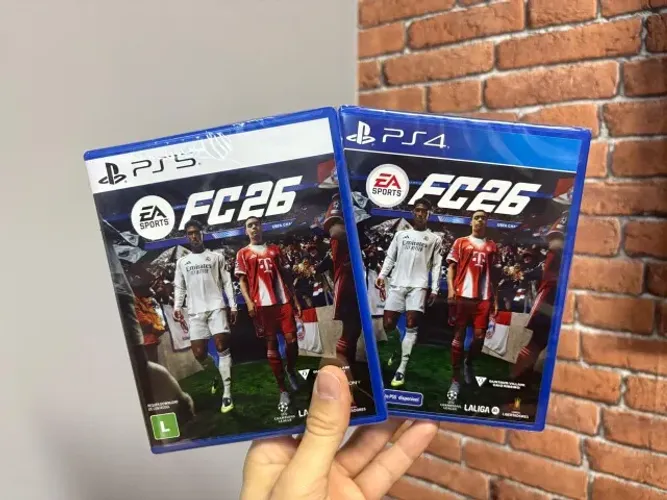 Jogo EA Sports FC 26 FIFA 26 PS4/PS5 Mídia Física Original (Lacrado)