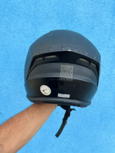 Capacete axxis tamanho 58 (Vai com duas viseiras)