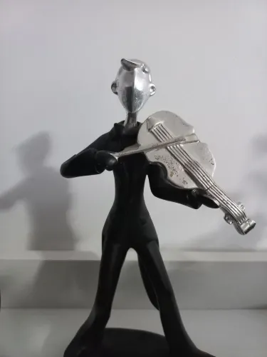 Decoração Músico com violino (Doação)
