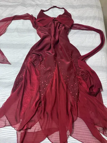 Vestido de festa vermelho M