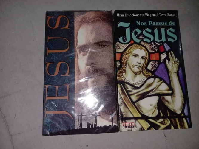 Lote Fitas VHS JESUS lacrado