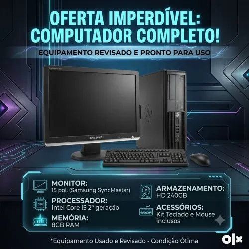 Computador completo i5
