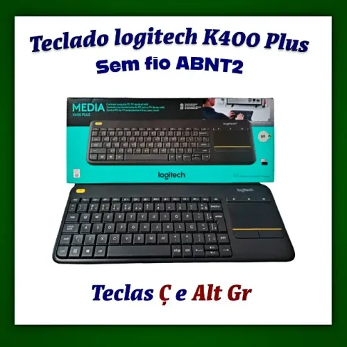Teclado Logitech K400 Plus