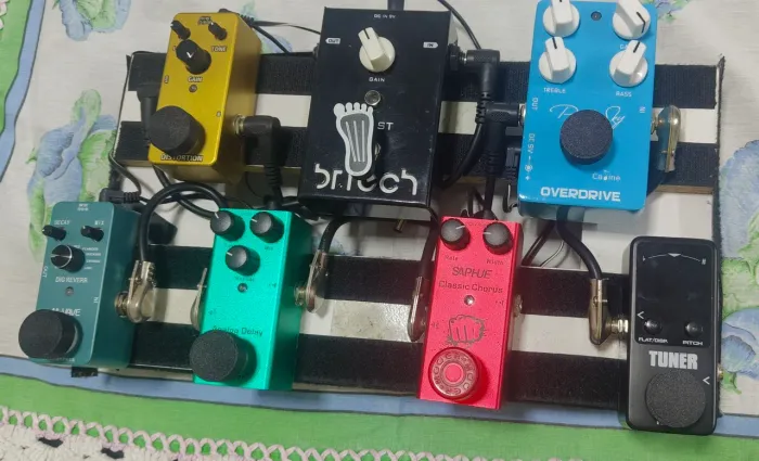 Pedalboard Completo e Compacto - Pronto para o Palco!