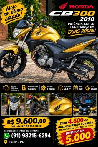 Honda CB300 OPORTUNIDADE