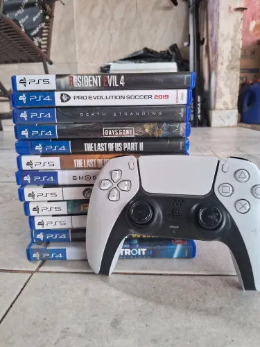 Lote de Jogos + Controle ps5 Promoção