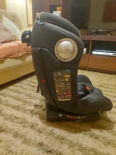Cadeira para Auto LITET Smart 360° Isofix Preta (Até 36kg) - Excelente Estado!