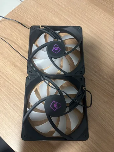 Fans RGB sem controladora