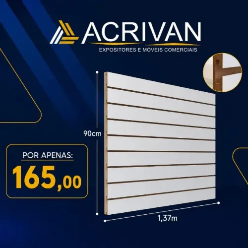 Painel canaletado