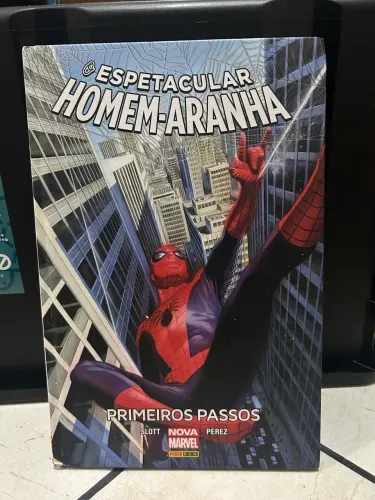 LIVRO HOMEM ARANHA NUNCA LIDO