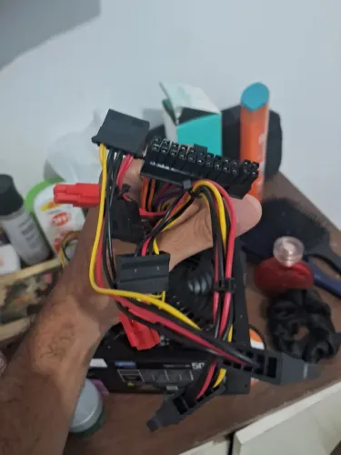 Fonte + placa de rede