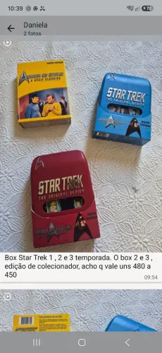 STAR TREK - BOX COLECIONADOR (1ª, 2ª e 3ª TEMPORADAS