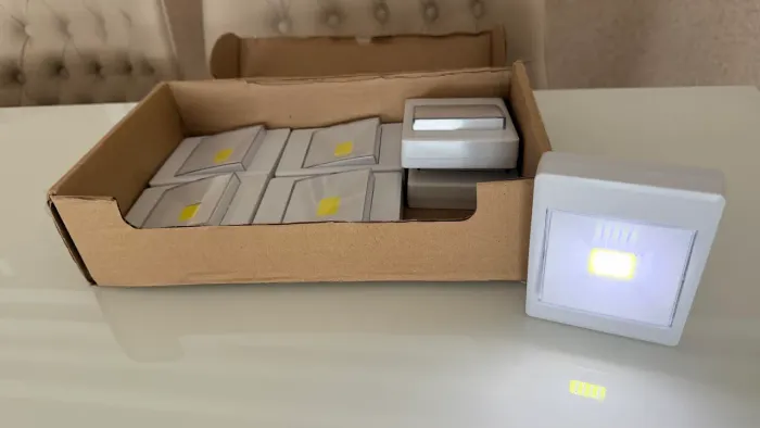 Kit 7 Lâmpadas LED para Armário