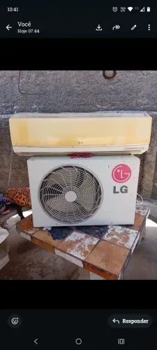 Ar condicionado 9 BTUs LG 