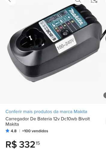 Carregador Makita