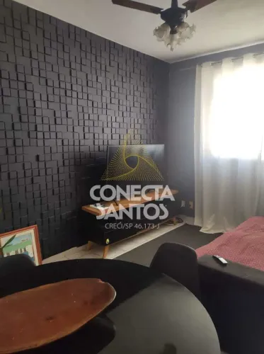 Apto 2 quartos Santos - R$ 308 mil, Cod: 1955