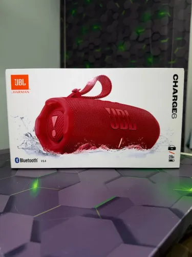 JBL CHARGE 6 ? SOM POTENTE E PORTÁTIL