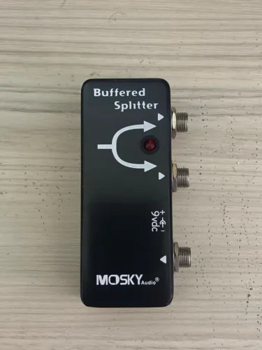 MOSKY Buffered Splitter - Divisor de Sinal para Guitarra e Pedalboard