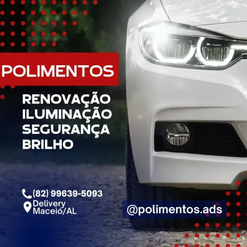 Polimento em faróis 